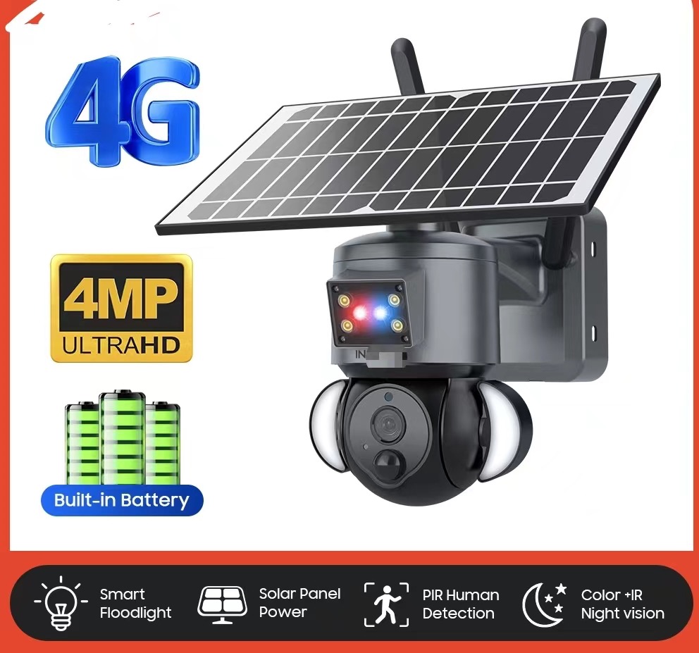 ST-528 4 MP ULTRA HD KALİTE GÜNEŞ ENERJİLİ  SİM KARTLI KAMERA