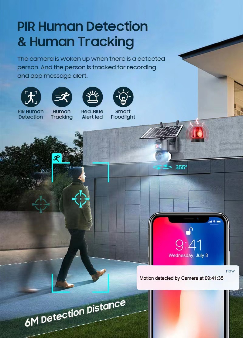 ST-528 4 MP ULTRA HD KALİTE GÜNEŞ ENERJİLİ  SİM KARTLI KAMERA