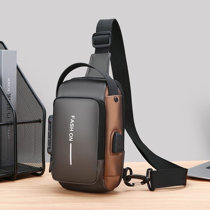 USB Şarj Girişli El ve Omuz Çantası