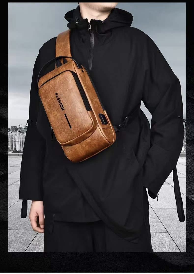 USB Şarj Girişli El ve Omuz Çantası 